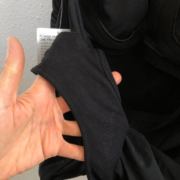 NWT ATHLETA Plunge Halter One Piece Swimsuit Size Medium - Picture 6 of 10